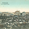  Коломия, площадь Рынок во время торга (открытка 1907 г., источник - artkolo.org) 