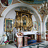  The interior of the chapel
