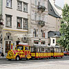  «The Wonder Train» on the city streets
