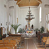  The church interior 
