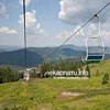  The chairlift to Vysoky Verkh (the High Top) mountain

