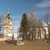  Территория монастыря с колокольней 