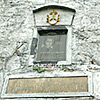  The commemorative plaque at Markiyan's Mountain
